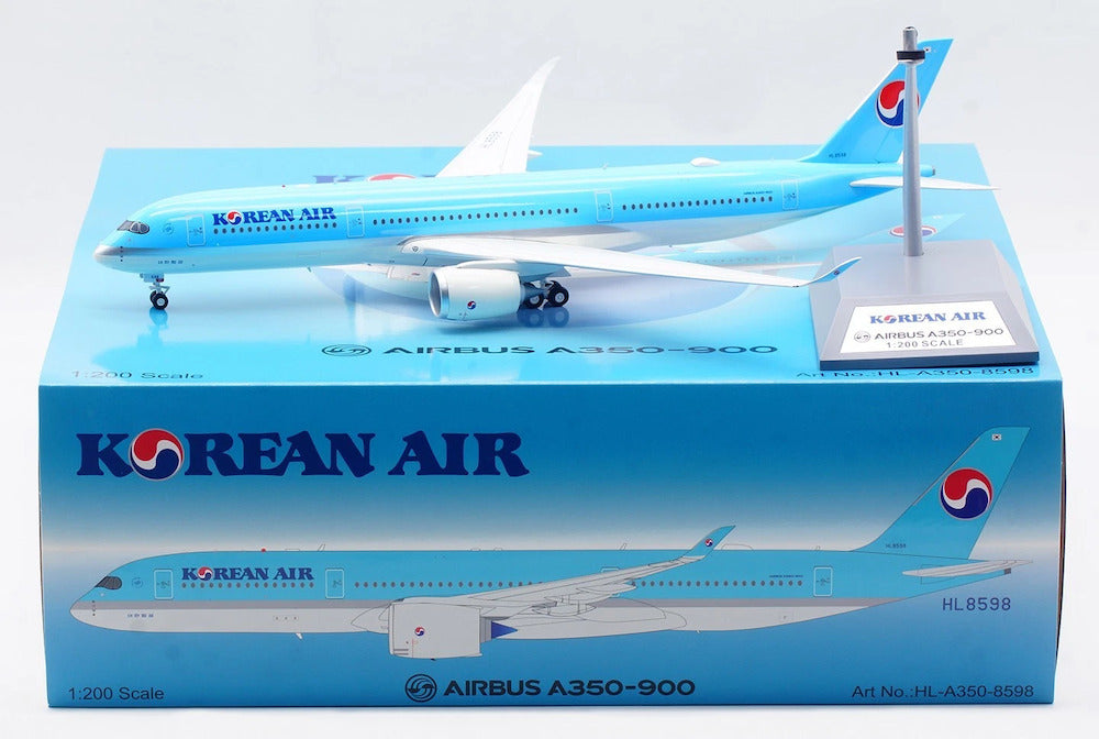 Korean Air / Airbus A350-900 / HL8598 / HL-A350-8598 / elaviadormodels