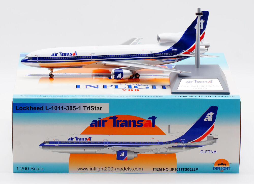 Air Transat / Lockheed L-1011-385-1 TriStar 50 / C-FTNA / IF1011TS0522P / 1:200 elaviadormodels