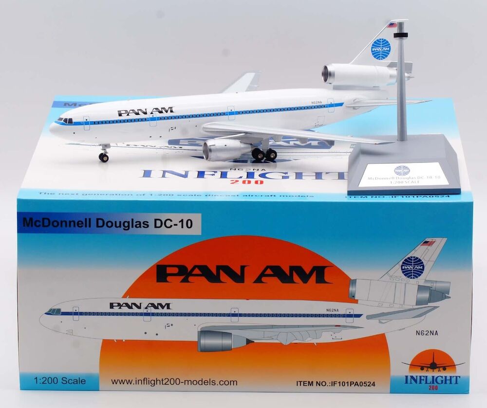 Pan Am / McDonnell Douglas DC-10-10  / N62NA / IF101PA0524 / elaviadormodels