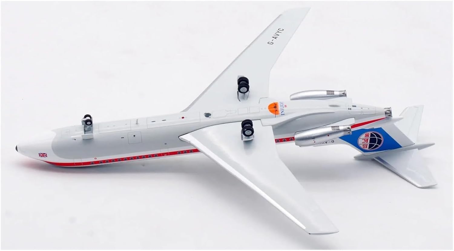 British Air Services - BAS /  Hawker Siddeley HS-121 Trident / G-AVYC / IF121BKS0921 / elaviadormodels