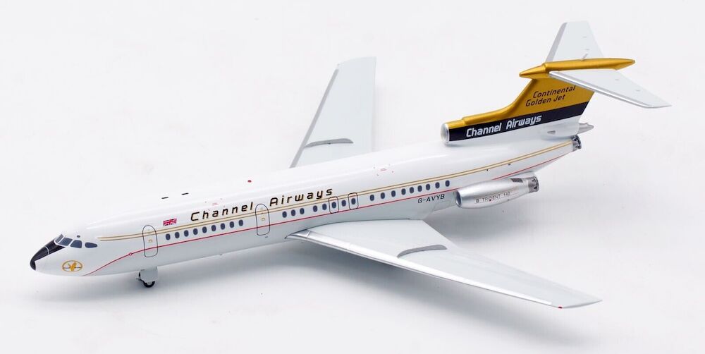 Channel Airways /  Hawker Siddeley HS-121 Trident / G-AVYB / IF121CW0821 / 1:200 elaviadormodels