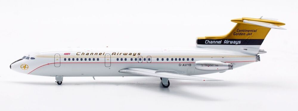 Channel Airways /  Hawker Siddeley HS-121 Trident / G-AVYB / IF121CW0821 / 1:200 elaviadormodels