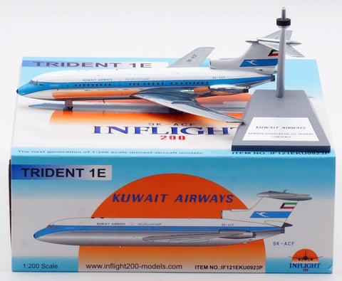 Kuwait Airways /  Hawker Siddeley HS-121 Trident / 9K-ACF / IF121EKU0923P / 1:200 elaviadormodels