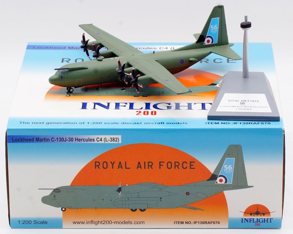 Royal Air Force / Lockheed Martin C-130J-30 Hercules C4 / ZH870 / IF130RAF870 / elaviadormodels 