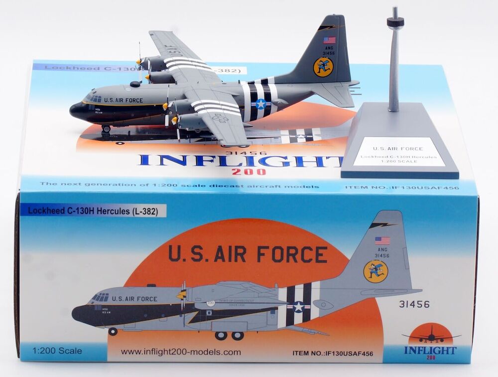 USA - Air Force / Lockheed C-130H Hercules (L-382) / 93-1456 / IF130USAF456 / elaviadormodels