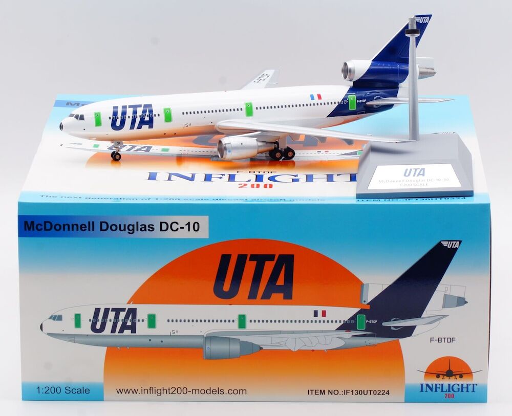 UTA - Union de Transports Aeriens / McDonnell Douglas DC-10-30 / F-BTDF / IF130UT0224 / elaviadormodels