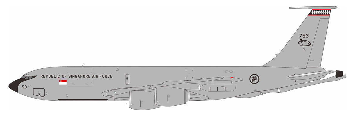 Singapore - Air Force / Boeing KC-135R Stratotanker / 753 / IF135RSAF753 / elaviadormodels