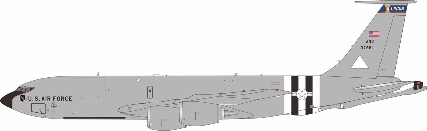 U.S. Air Force / Boeing KC-135T Stratotanker / 63-7981 / IF135USA7981 / 1:200 elaviadormodels