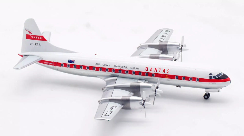 Qantas / Lockheed Electra L-188 / VH-ECA / IF188QF1223 / elaviadormodels