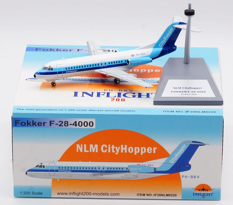 NLM Cityhopper / Fokker F-28-4000 / PH-BBV / IF28NLM0220 / 1:200