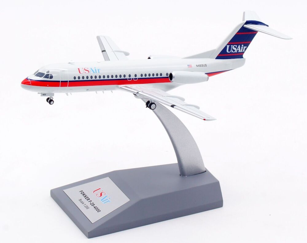 USAir / Fokker F-28-4000 / N493US / IF28US0319 / 1:200 elaviadormodels