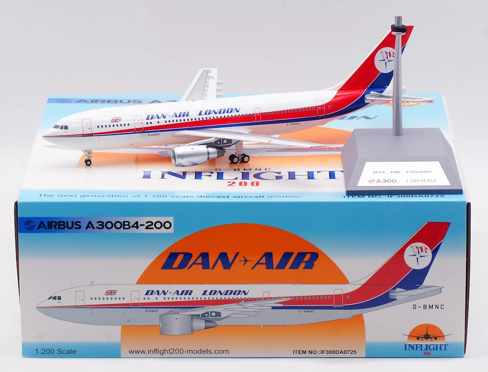 Dan-Air London / Airbus A300B4-2C / G-BMNC / IF300DA0725 / elaviadormodels