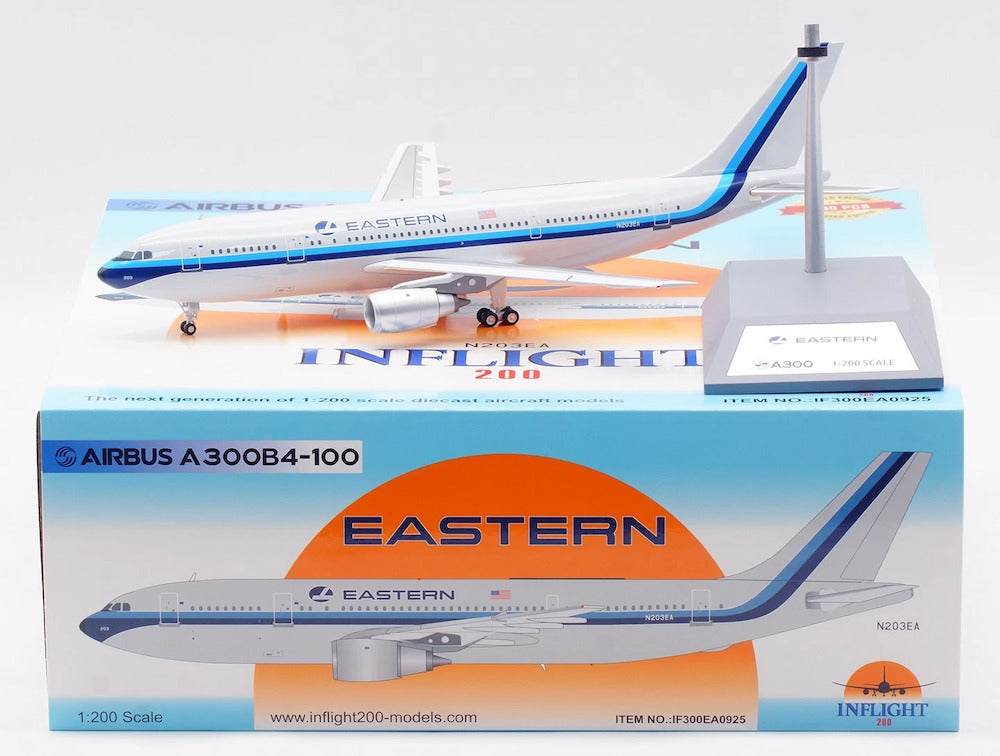 Eastern Air Lines / Airbus A300B4-103 / N203EA / IF300EA0925 / elaviadormodels