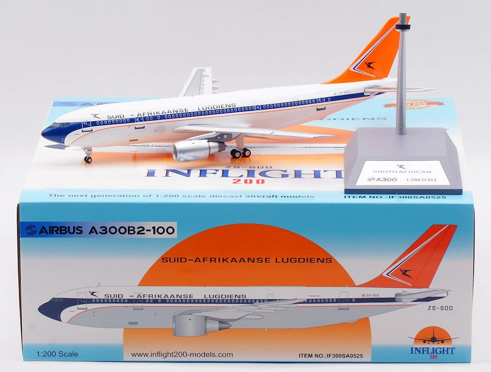 South African Airways / Airbus A300 B2K-3C / ZS-SDD / IF300SA0525 / elaviadormodels