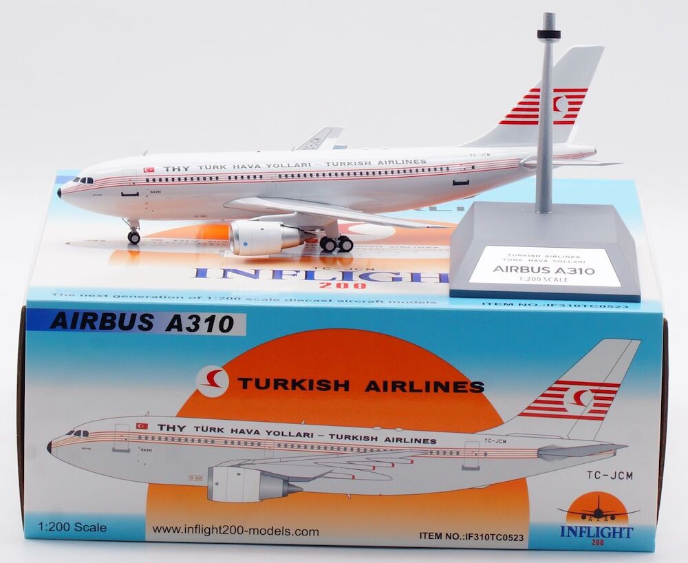 Turkish Airlines / Airbus A310-203 / TC-JCM / IF310TC0523 / 1:200 elaviadormodels