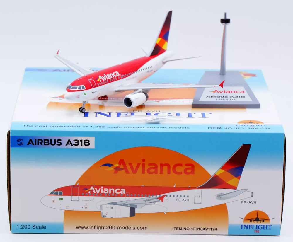 Avianca Brasil / Airbus A318 / PR-AVH / IF318AV1124 / elaviadormodels