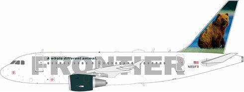 Frontier Airlines / Airbus A318 / N801FR / IF318F90126 / 1:200