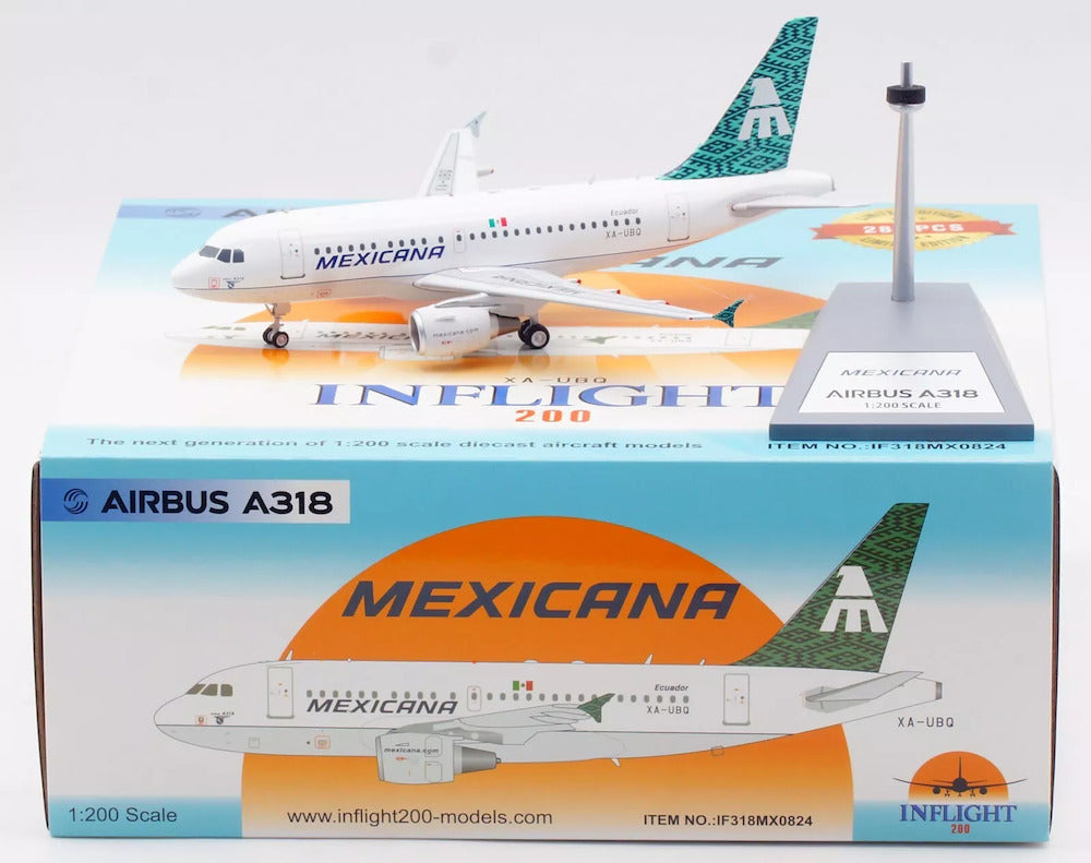 Mexicana / Airbus A318 / XA-UBQ / IF318MX0824 / 1:200