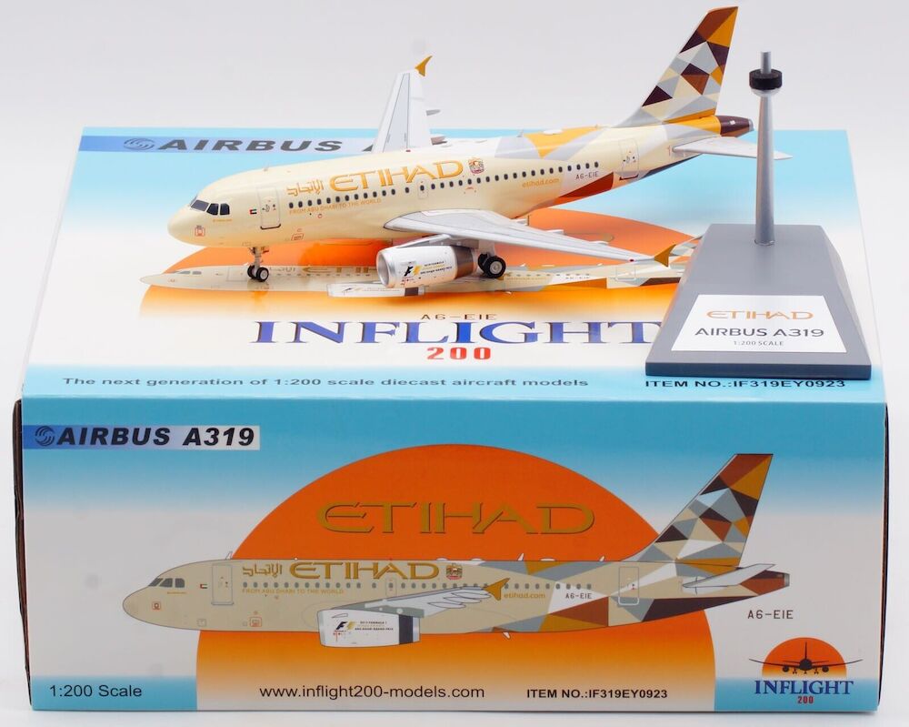 Etihad / Airbus A319 / A6-EIE / IF319EY0923 / elaviadormodels