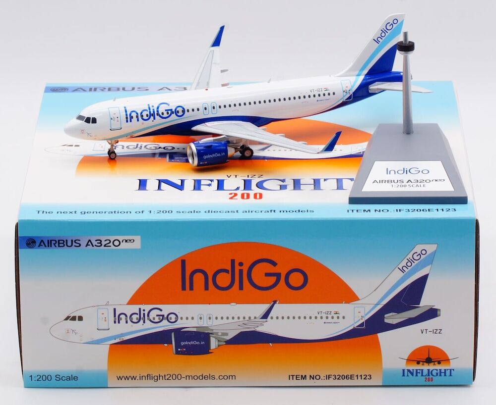 IndiGo / Airbus A320-271N / VT-IZZ / IF3206E1123 / elaviadormodels