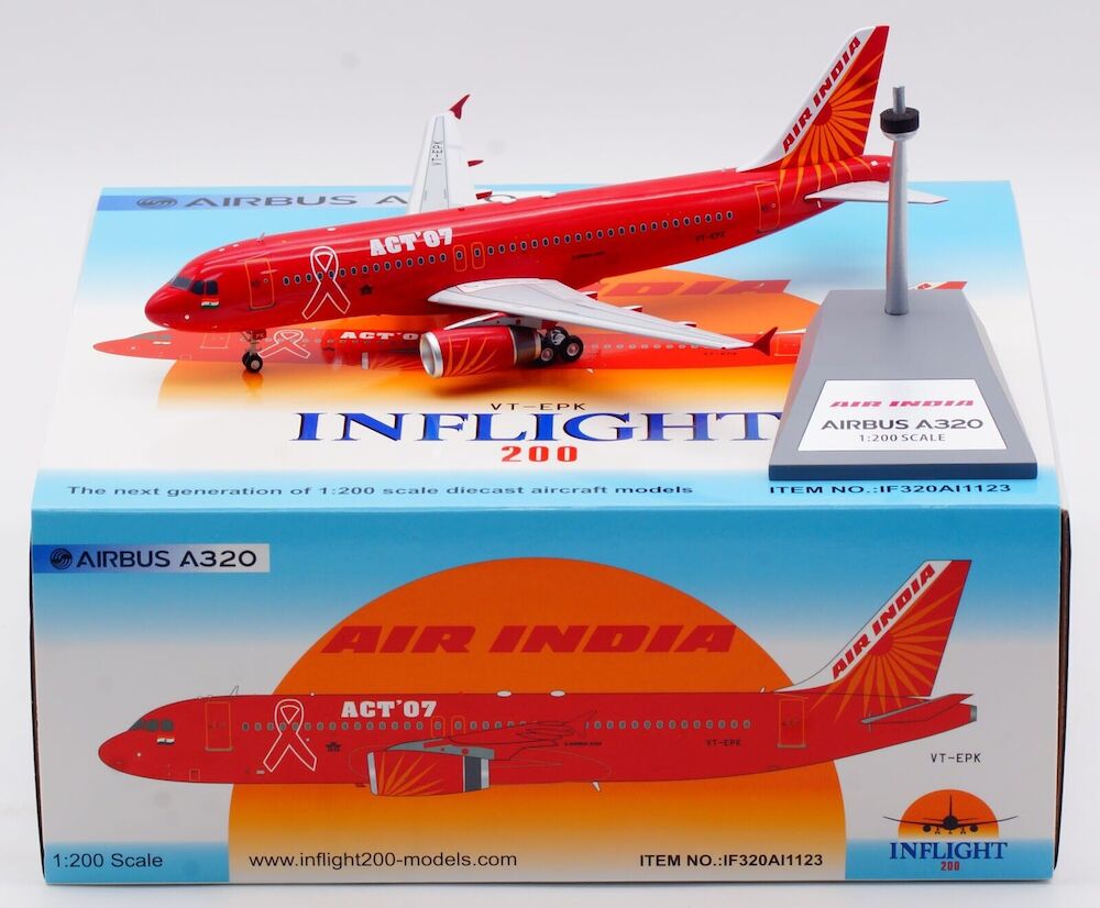 Air India (World Aids Day) / Airbus A320 / VT-EPK / IF320AI1123 /  elaviadormodels