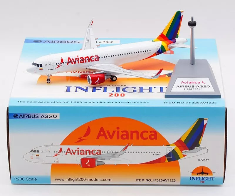 vianca (Pride livery) / Airbus A320 / N724AV / IF320AV1223 / 1:200