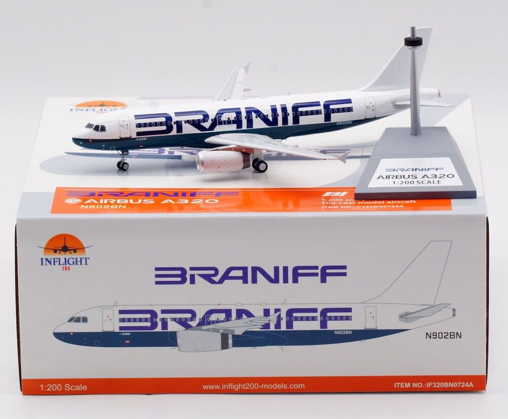 Braniff International Airways / A320-231 / N902BN / IF320BN0724A / elaviadormodels