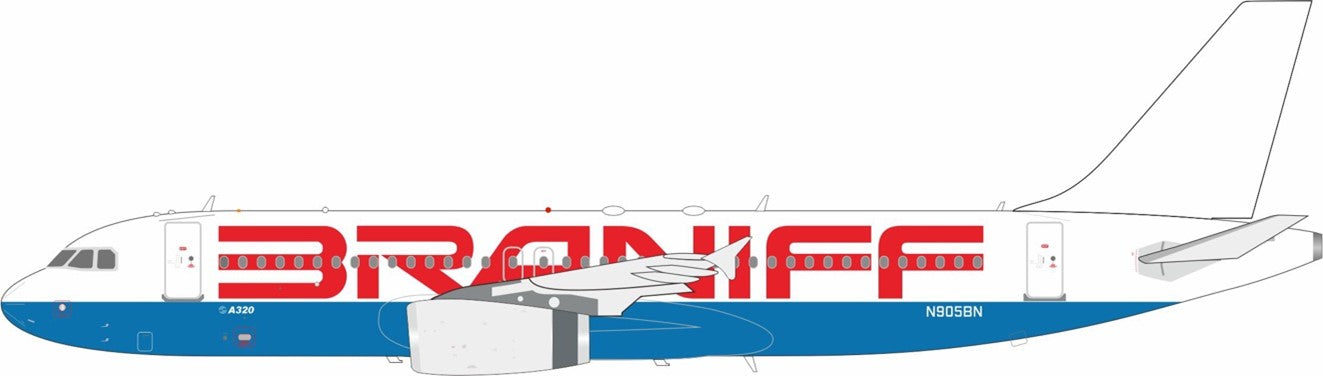 Braniff International Airways / A320-231 / N905BN / IF320BN0724B / 1:200