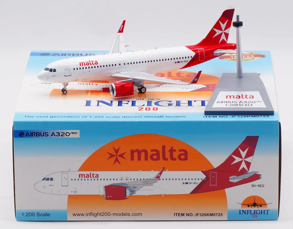 KM Malta / Airbus A320-251N / 9H-NEG / IF320KM0725 / elaviadormodels