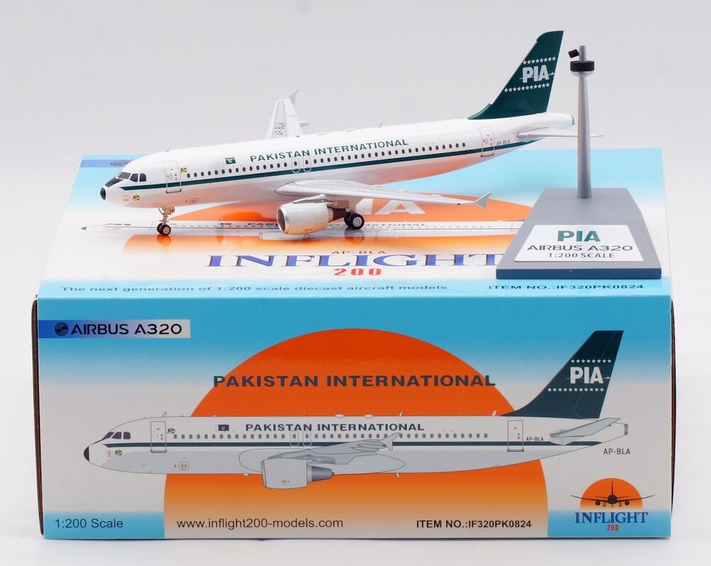 Pakistan International Airlines - PIA / A320-200 / AP-BLA / IF320PK0824 / elaviadormodels