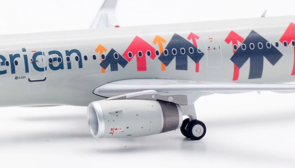 American Airlines (Stand Up To Cancer) / Airbus A321-200 / N162AA / IF321AA0124 / 1:200 elaviadormodels