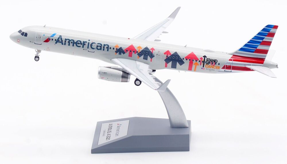 American Airlines (Stand Up To Cancer) / Airbus A321-200 / N162AA / IF321AA0124 / 1:200 elaviadormodels