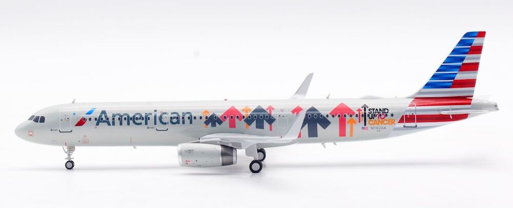 American Airlines (Stand Up To Cancer) / Airbus A321-200 / N162AA / IF321AA0124 / 1:200 elaviadormodels