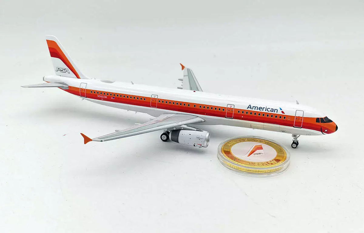 American Airlines (PSA retro livery) / Airbus A321-231 / N582UW / IF321AA582 / 1:200