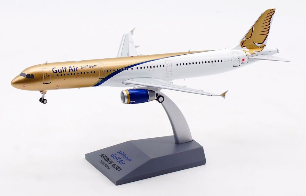 Gulf Air/ Airbus A321-200 / A9C-CF / IF321GF0223 / 1:200 elaviadormodels