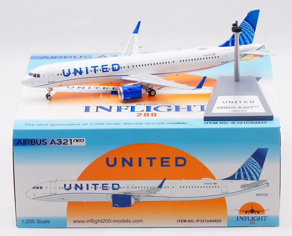 United Airlines / Airbus A321-271NX / N14506 / IF321UA0825 / elaviadormodels