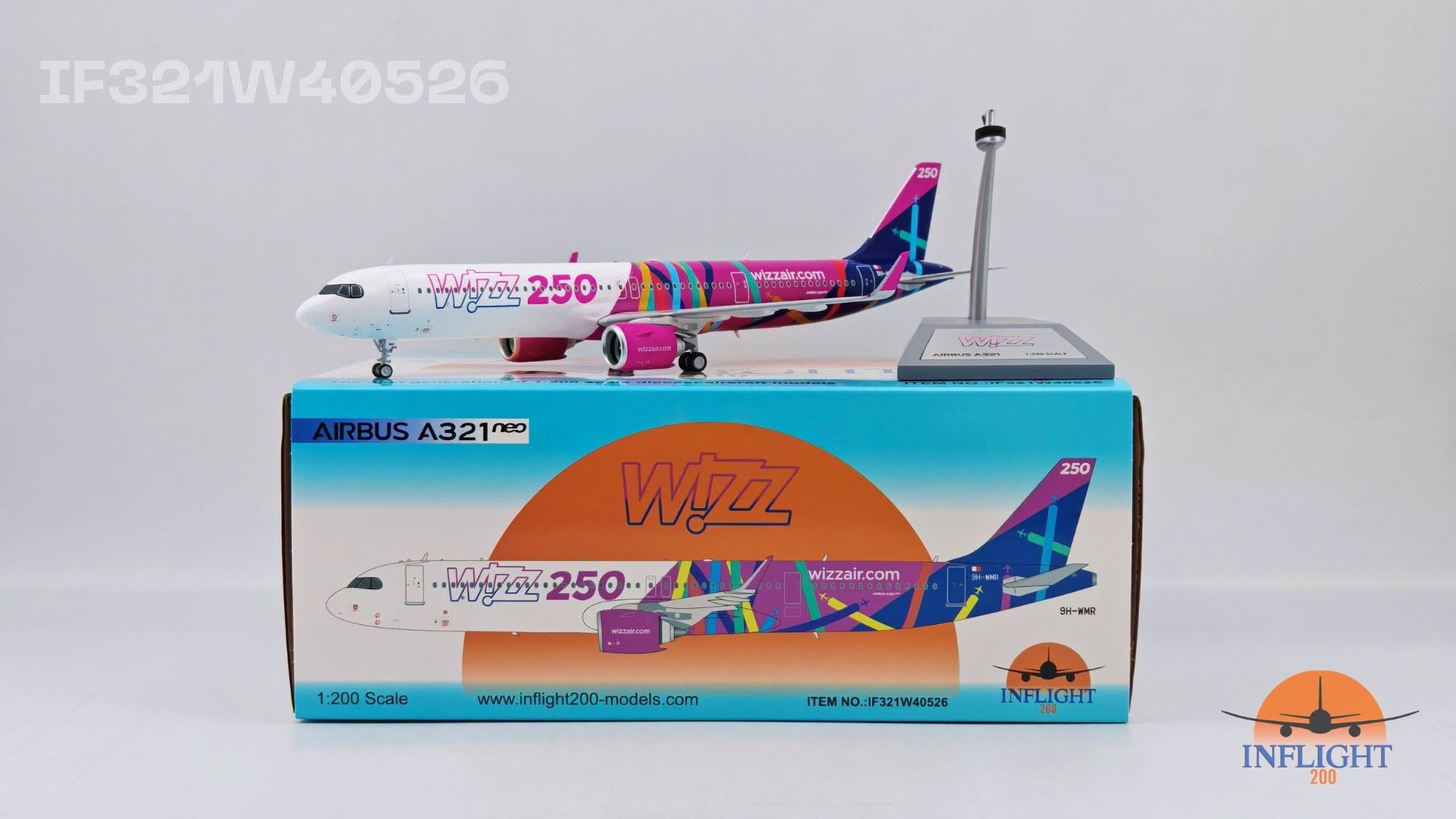 Wizz Air Malta / Airbus A321-271NX / 9H-WMR / IF321W40526 / 1:200