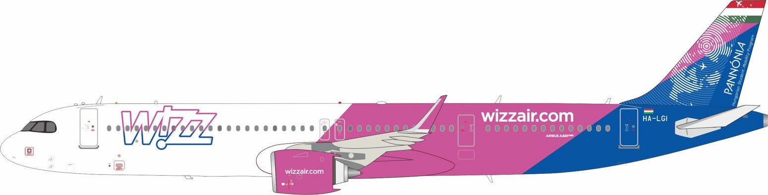 Wizz Air / Airbus A321-271NX / HA-LGI / IF321W60726 / 1:200 elaviadormodels