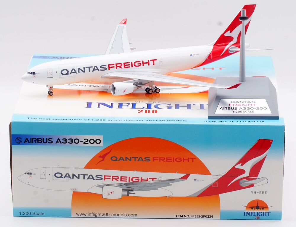 Qantas Freight / Airbus A330-200 / VH-EBE / IF332QF0224 / elaviadormodels