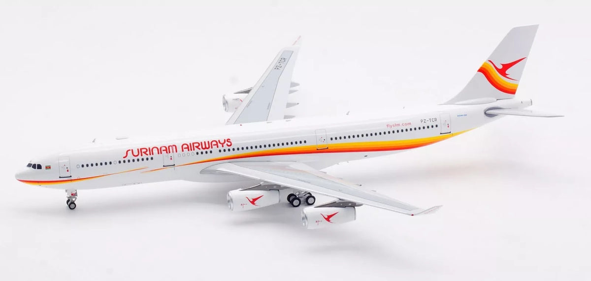 Surinam Airways / Airbus A340-313 / PZ-TCR / IF343PY0224 / 1:200 elaviadormodels