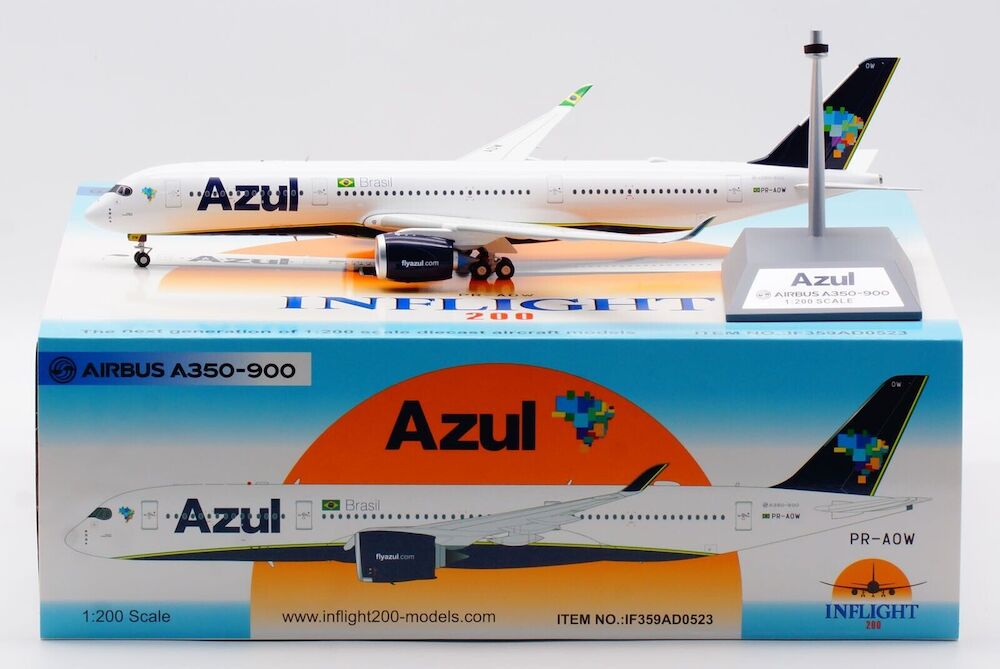 Azul - Linhas Aereas Brasileiras / Airbus A350-900 / PR-AOW / IF359AD0523 / 1:200 elaviadormodels