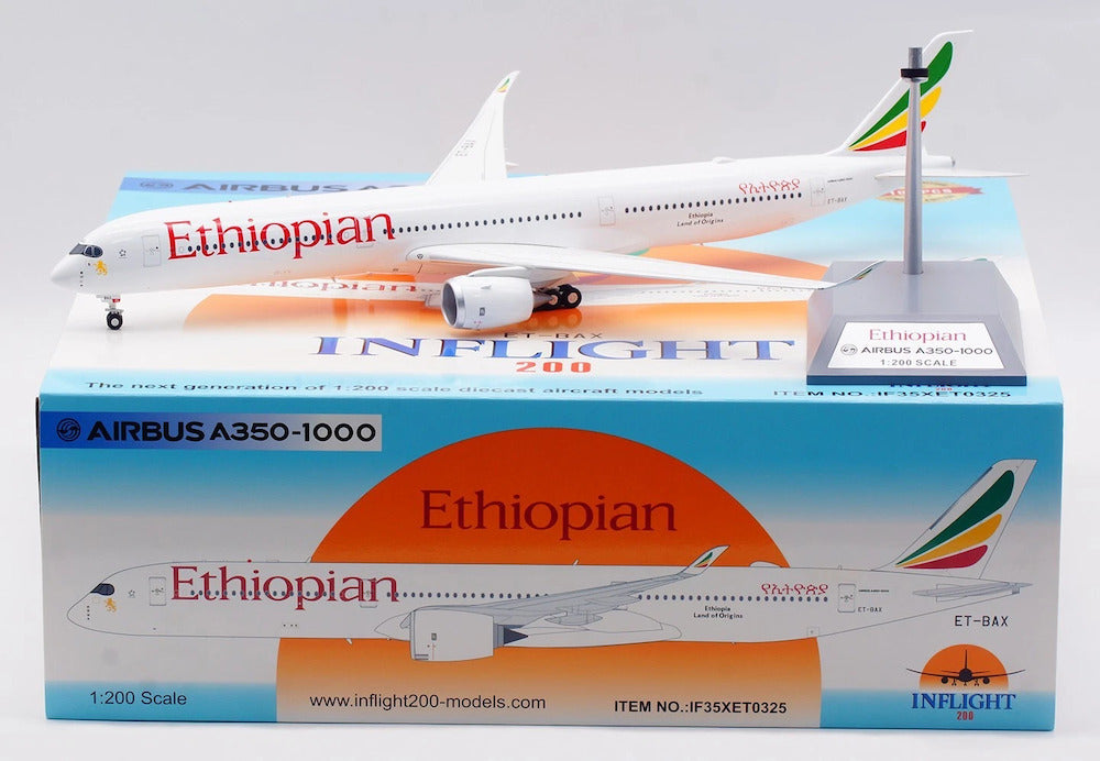 Ethiopian Airlines / Airbus A350-1000 / ET-BAX / IF35XET0325 / 1:200 elaviadormodels