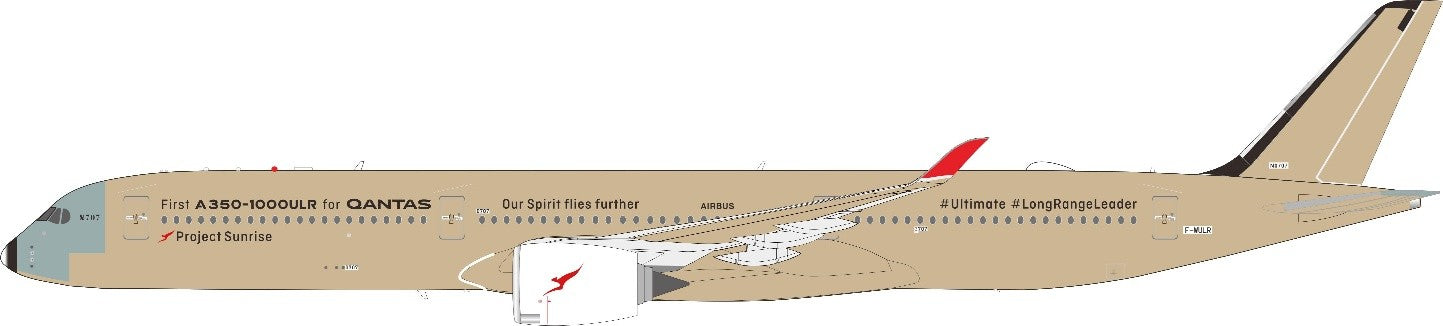 Qantas / Airbus A350-1000ULF FIRST FLIGHT / F-WULR / IF35XQF0726 / 1:200 elaviadormodels