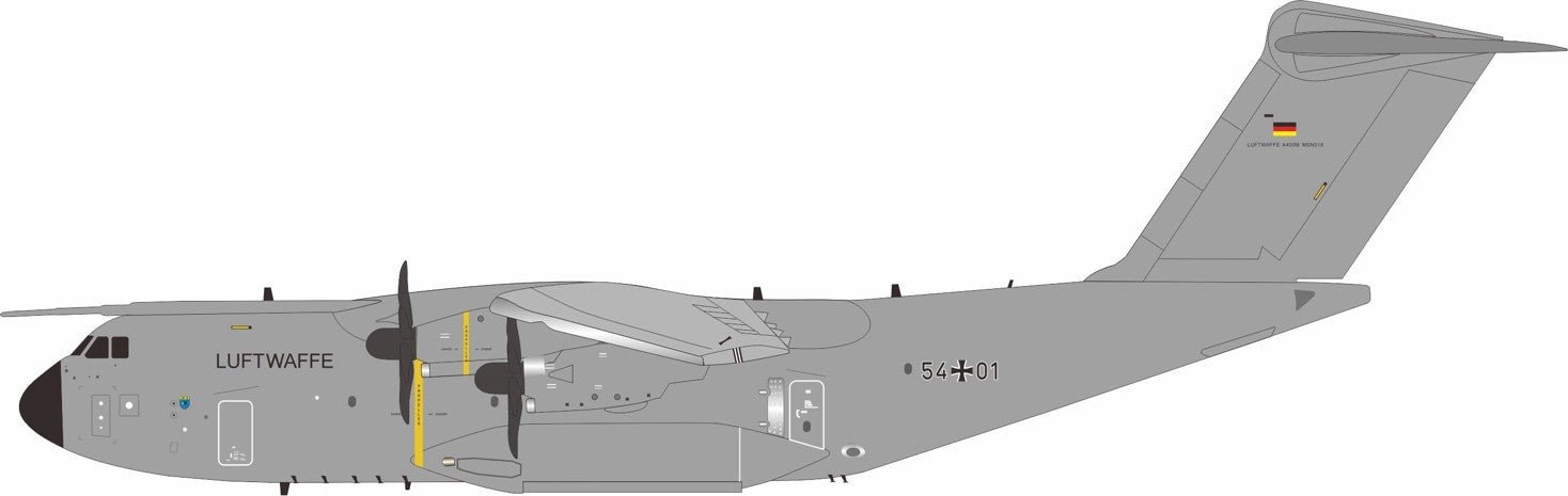 Germany - Air Force / Airbus A400M Atlas / 5401 / IF400GAF0426 / 1:200 elaviadormodels