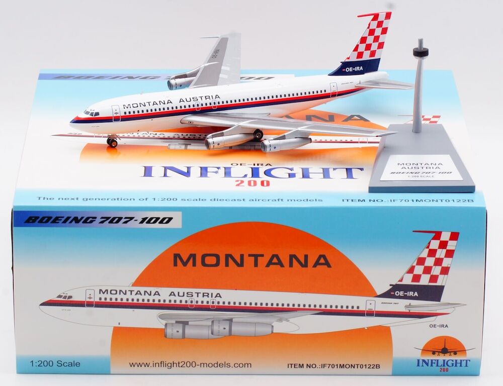 Montana Austria / Boeing 707-100 / OE-IRA / IF701MONT0122B / 1:200