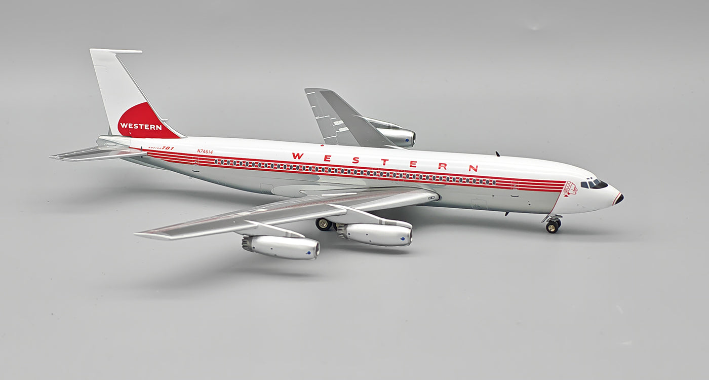 Western Airlines / Boeing 707-100 / N74614 / IF701WA0724P / 1:200 elaviadormodels