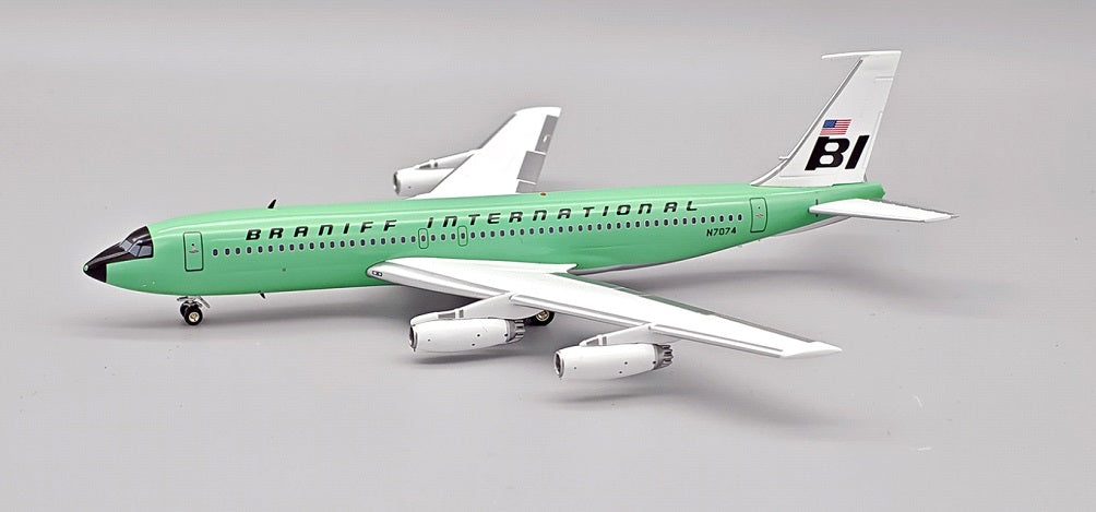 Braniff / Boeing 707-227 Super Jet (Turquoise) / N7074 / IF702BN1025 / 1:200