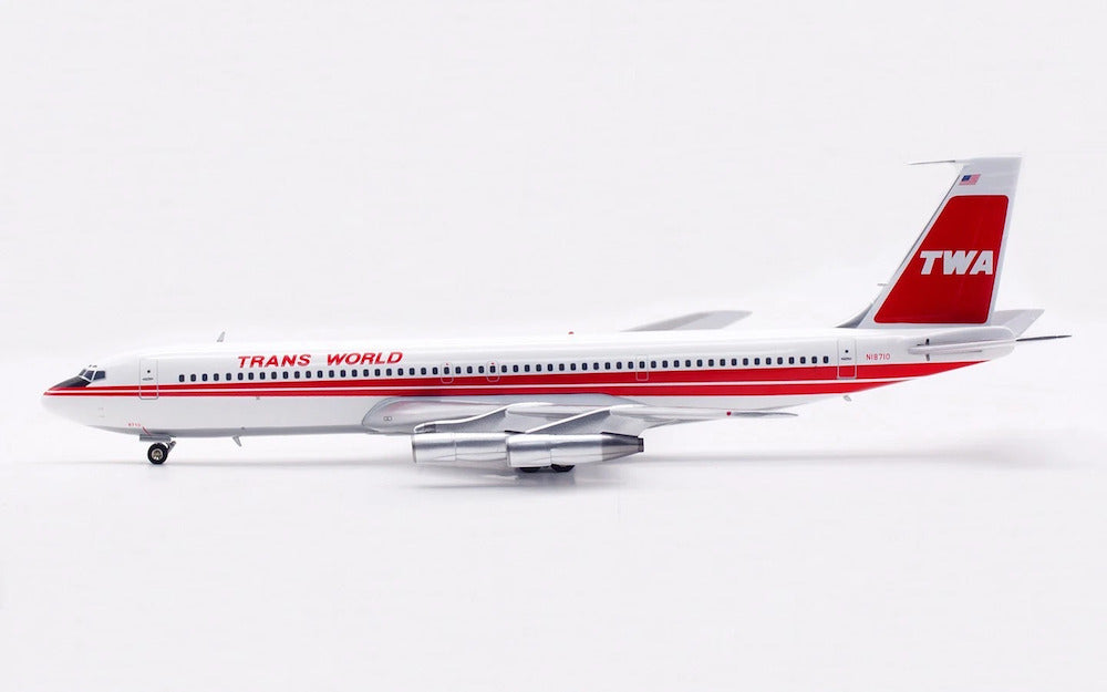 Trans World Airlines – TWA / Boeing B707-300 / N18710 / IF707TW0625 / elaviadormodels
