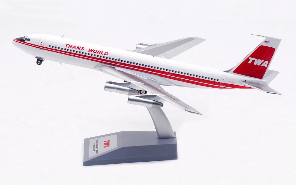 Trans World Airlines – TWA / Boeing B707-300 / N18710 / IF707TW0625 / elaviadormodels