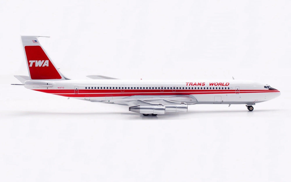Trans World Airlines – TWA / Boeing B707-300 / N18710 / IF707TW0625 / elaviadormodels